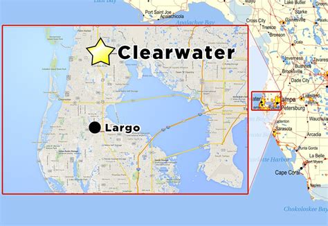 Clearwater Beach Map Images