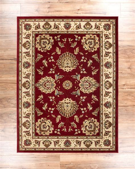Sultan Sarouk Red Persian Floral Oriental Formal Traditional 9x13 92 X