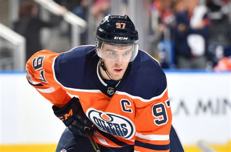 Connor andrew mcdavid (born january 13, 1997) is a canadian professional ice hockey centre and captain of the edmonton oilers of the national hockey league (nhl). Edmonton Oilers: Connor McDavid goes as Donald Trump for ...