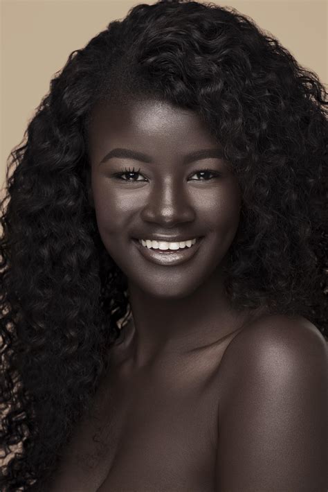 Model Khoudia Diop Spills Her Makeup Tips For Dark Skin Tones