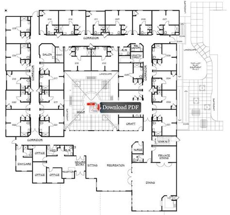 Floor Plans Assisted Living Facility Assisted Living