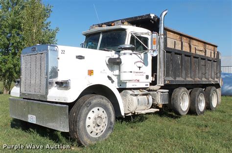 1987 Volvo White Autocar Dump Truck In Larussell Mo Item K1119 Sold