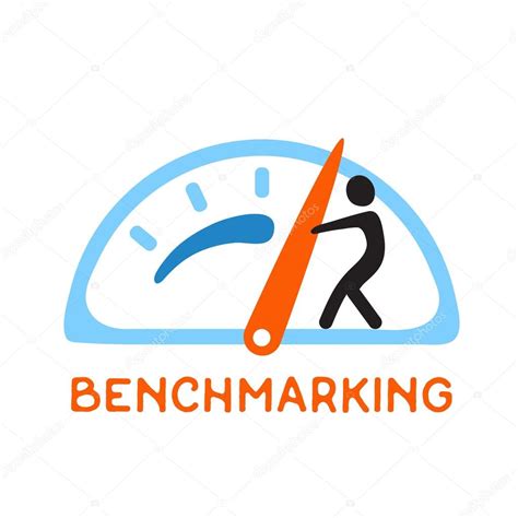 Benchmarking Concept Logo Vector Icon — Stock Vector © Wasja 109375678