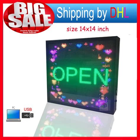 P5mm Full Color Led Display Signmessage Scrolling Displaytime And
