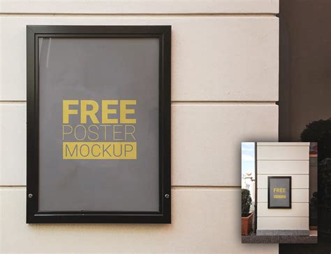 Download Framed Poster on Wall Mockup | Mockup World