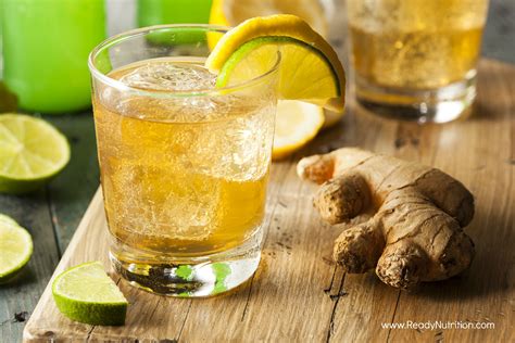 How To Make All Natural Homemade Ginger Ale Ready Nutrition