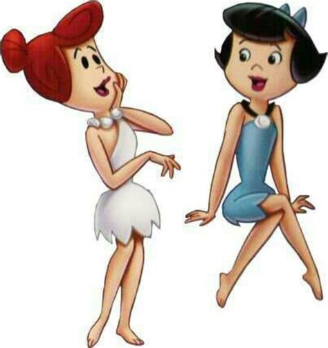 Wilma Betty Animated Cartoons Flintstones Cartoon