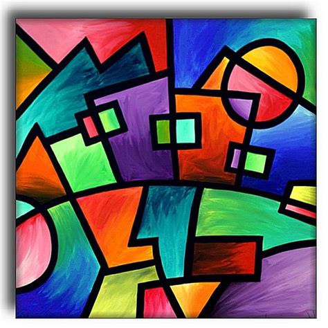 Sunset Over Suburbia By Amanda Hone From Abstract