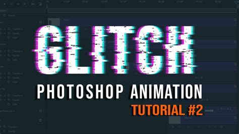 Then there you will be able to see a create a frame option. How to Create Glitch Text Animation Easily in Photoshop ...