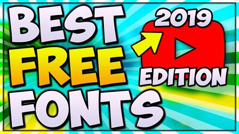Best Fonts For Youtube Thumbnails Top Best Free Fonts For Graphic My Xxx Hot Girl