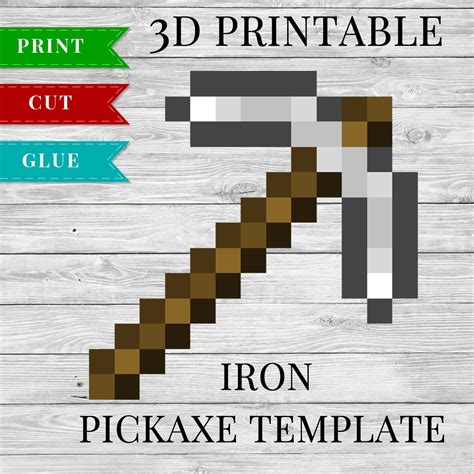 26 Best Ideas For Coloring Minecraft Pickaxe Template