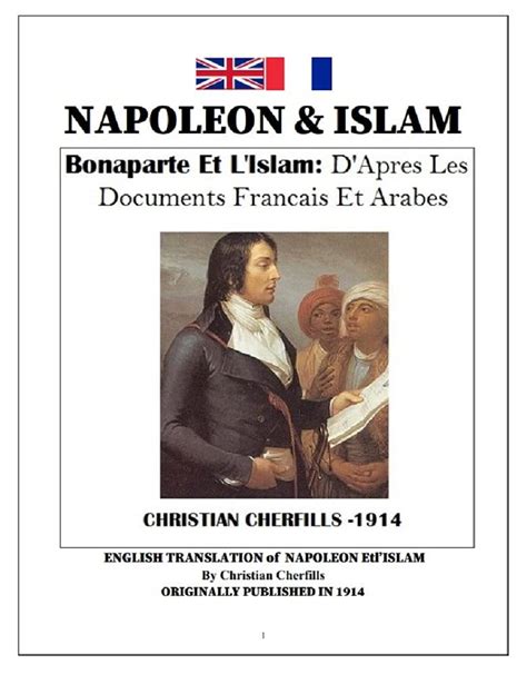 Napoleon Islam Bonaparte Et Lislam Bonoparte Etlislam D Apres Les Documents Francais Et