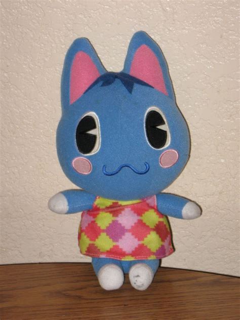 Plush Toy Of Rosie The Cat From The Animal Crossing Wild World Movie