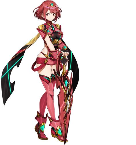 pyra xenoblade 2 hot xenoblade chronicles female characters character design