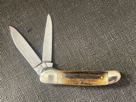Robi Klaas Kissing Crane Solingen Germany Vintage Knife Genuine Stag Ebay