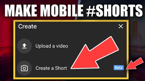 How To Make Youtube Shorts On Mobile Youtube Shorts App Beta Youtube