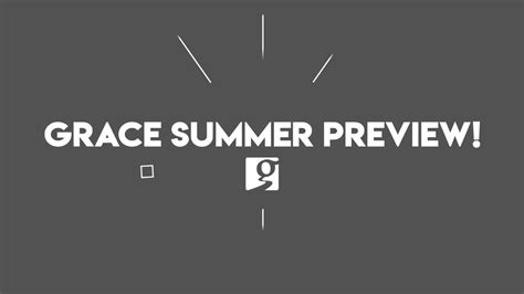 Summer Preview 2019 Youtube