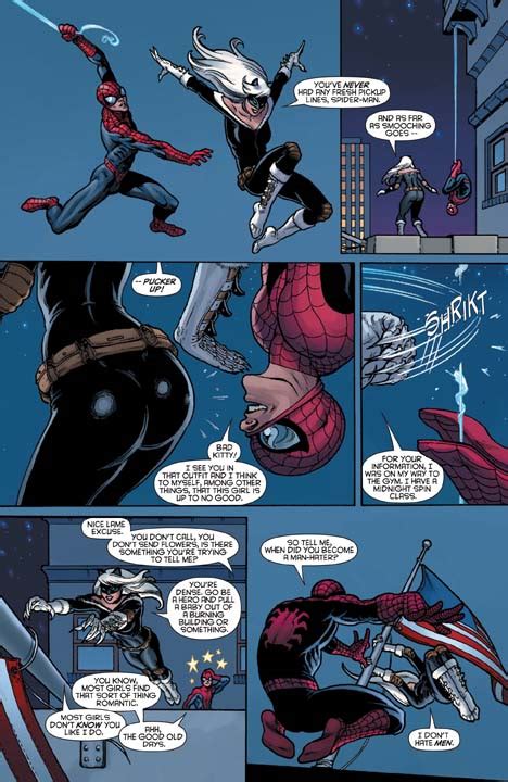 Favorite Black Cat And Spider Man Moments Black Cat Comic Vine