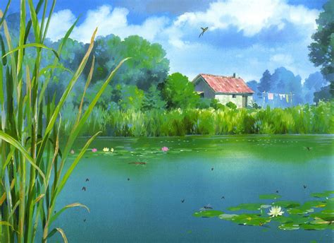 Studio Ghibli Studio Ghibli Background Anime Scenery