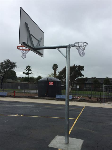 Reversible Basketballnetball Tower Play Safe Services