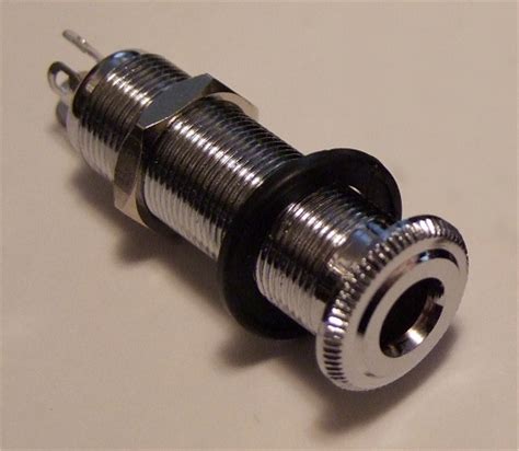 Jack - 1/4in Stereo - LONG - Chrome, Black, or Gold