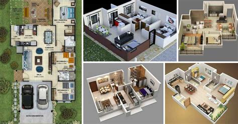15 gambar rumah minimalis modern 2 lantai terindah july 29 2015 583787. 16 Gambar Denah Rumah 3D Minimalis 2 dan 3 Kamar