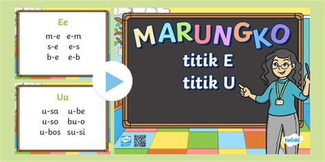 Marungko Titik E U Philippines Twinkl Teacher Made