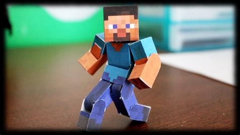 How To Make The Ultimate Bendable Steve Minecraft Papercraft Artofit