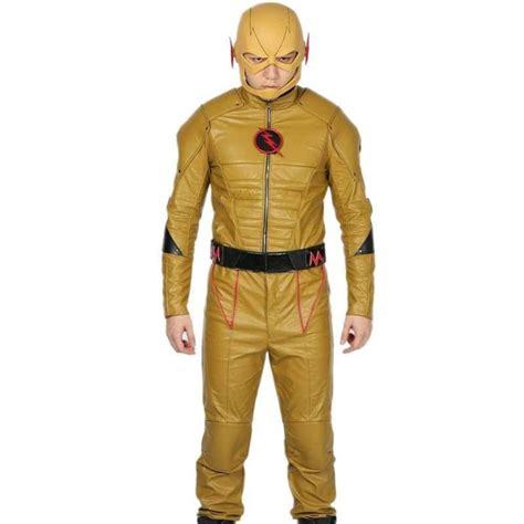 Xcoser The Flash Reverse Flash Cosplay Costume Best By Xcoser