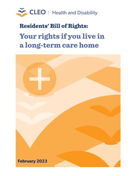 Residents Bill Of Rights Your Rights If You Live In A Long Term Care