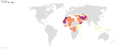 Map Of Countries With 90 Circumcision Rate Rmapporn