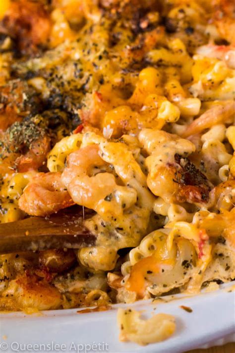 Cajun Shrimp And Crab Mac And Cheese ~ Recipe Queenslee Appétit