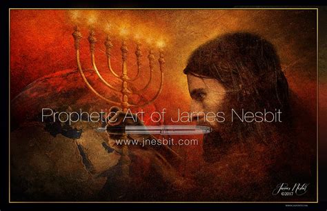 The Shofar — Products Prophetic Art Of James Nesbit Christ The King