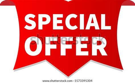 Special Offer Template Color Editable Symbol Stock Vektor Royaltyfri