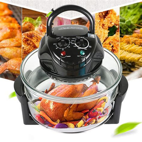 Electric Air Fryer Halogen Oven Healthy Cook W Super Sized L Fat Oil Free Ebay