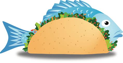 Fish Taco Stock Illustration Download Image Now Istock