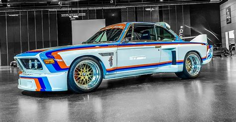 BMW 3.0 CSL E9 Group 5 replica with E34 M5 engine!