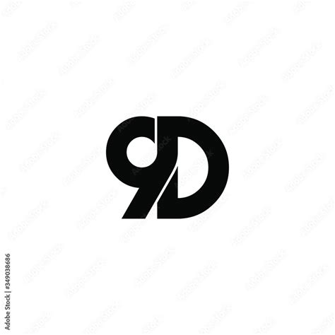 9d Letter Original Monogram Logo Design 素材庫向量圖 Adobe Stock