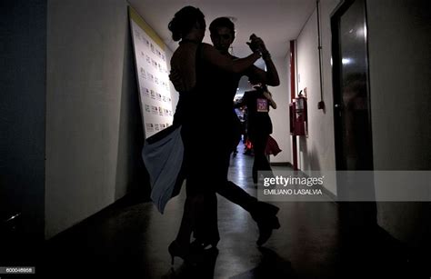 Argentina S Tango Dancers Yuko Artak And Liliana Chenlo Warm Up News Photo Getty Images