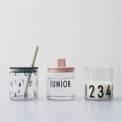 Design Letters Aj Kids Personal Drinking Glass Connox