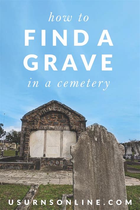 How To Find A Grave In A Cemetery Urns Online