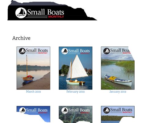 Petits Bateaux Small Boats Monthly