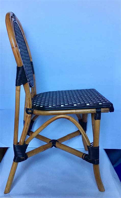 French bistro chairs tend to have the same general look: French Style Parisian Cafe Bistro Rattan Dining Chair For ...