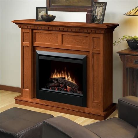 Dimplex Caprice Free Standing Electric Fireplace In Warm Oak Dfp4743o