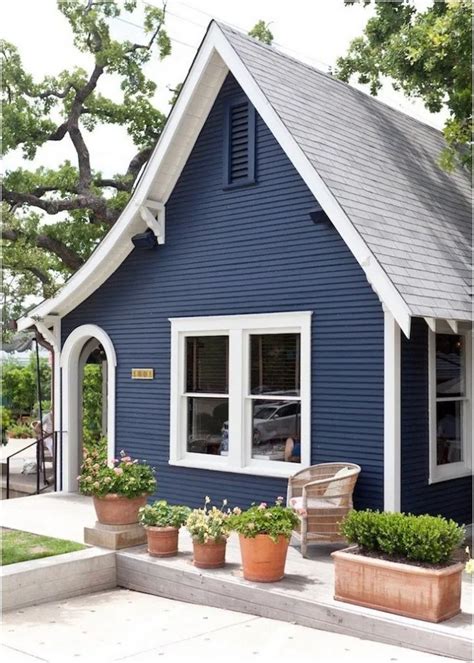 46 Bold Colors To Paint Your Homes Exterior In 2020 Huizen
