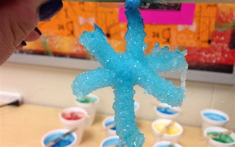 Perfect Stem Lesson For Winter Crystal Snowflakes Crystal