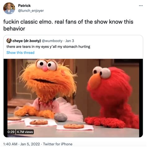 Classic Elmo Elmo Vs Rocco Know Your Meme