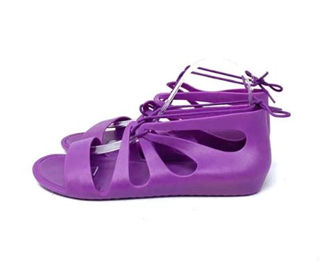 Purple Gladiator Sandals Womens Size 8 Ebay
