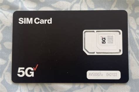 Verizon Wireless G G Lte Sim Card Triple Cut In New Ebay