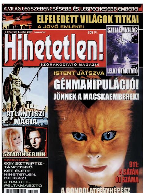Hihetetlen Magazin 2001 11
